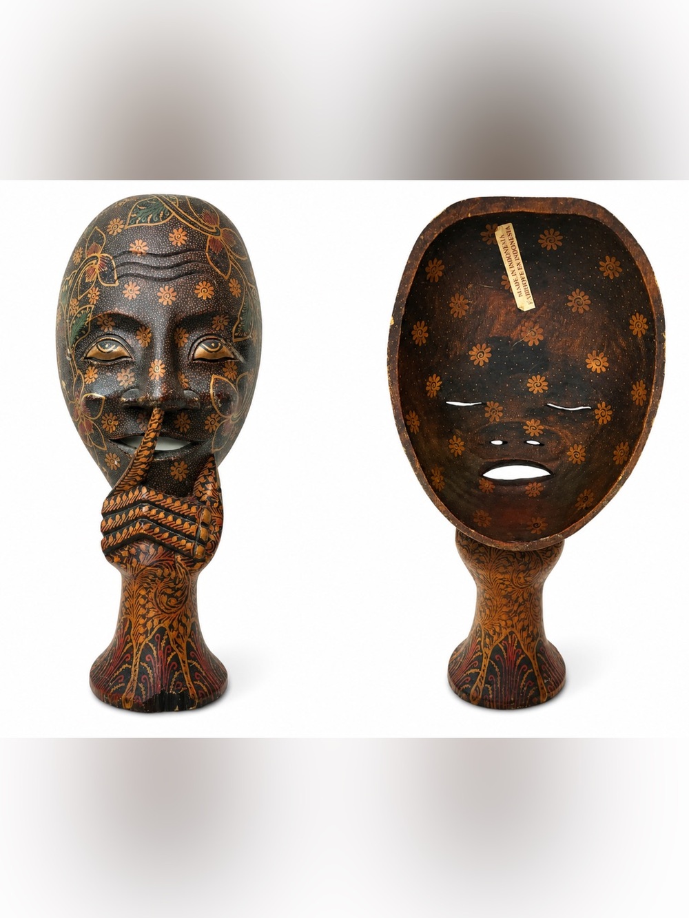 Indonesian “Shhhh” mask